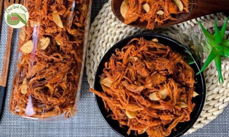 cách làm heo khô cháy tỏi