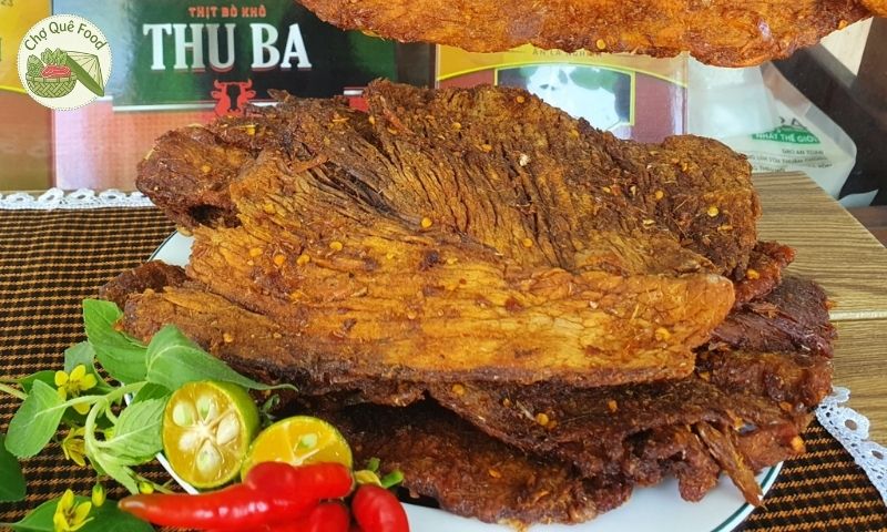 khô bò thu ba